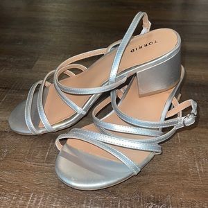 Torrid Silver Heels